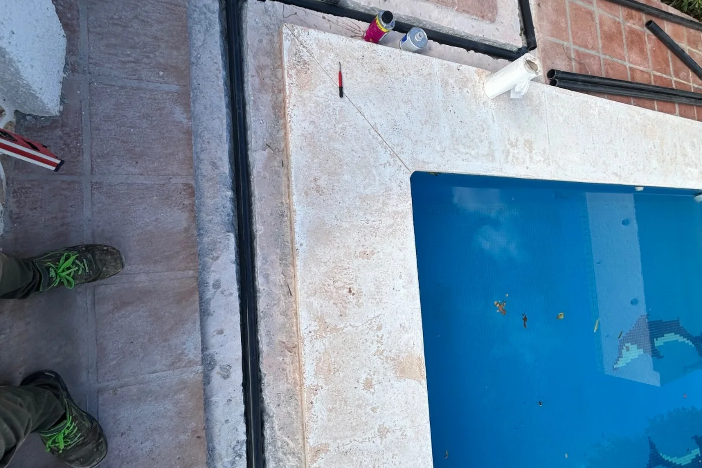 Trabajo real de Santos Pools en la Costa del Sol